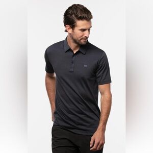 Travis Mathew Men's Black Golf Shirt Size XL